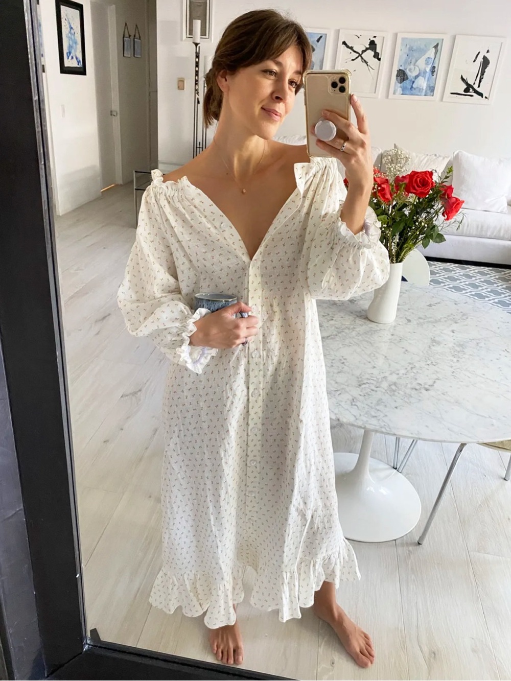 Sleeper Linen Dress - Size OS
